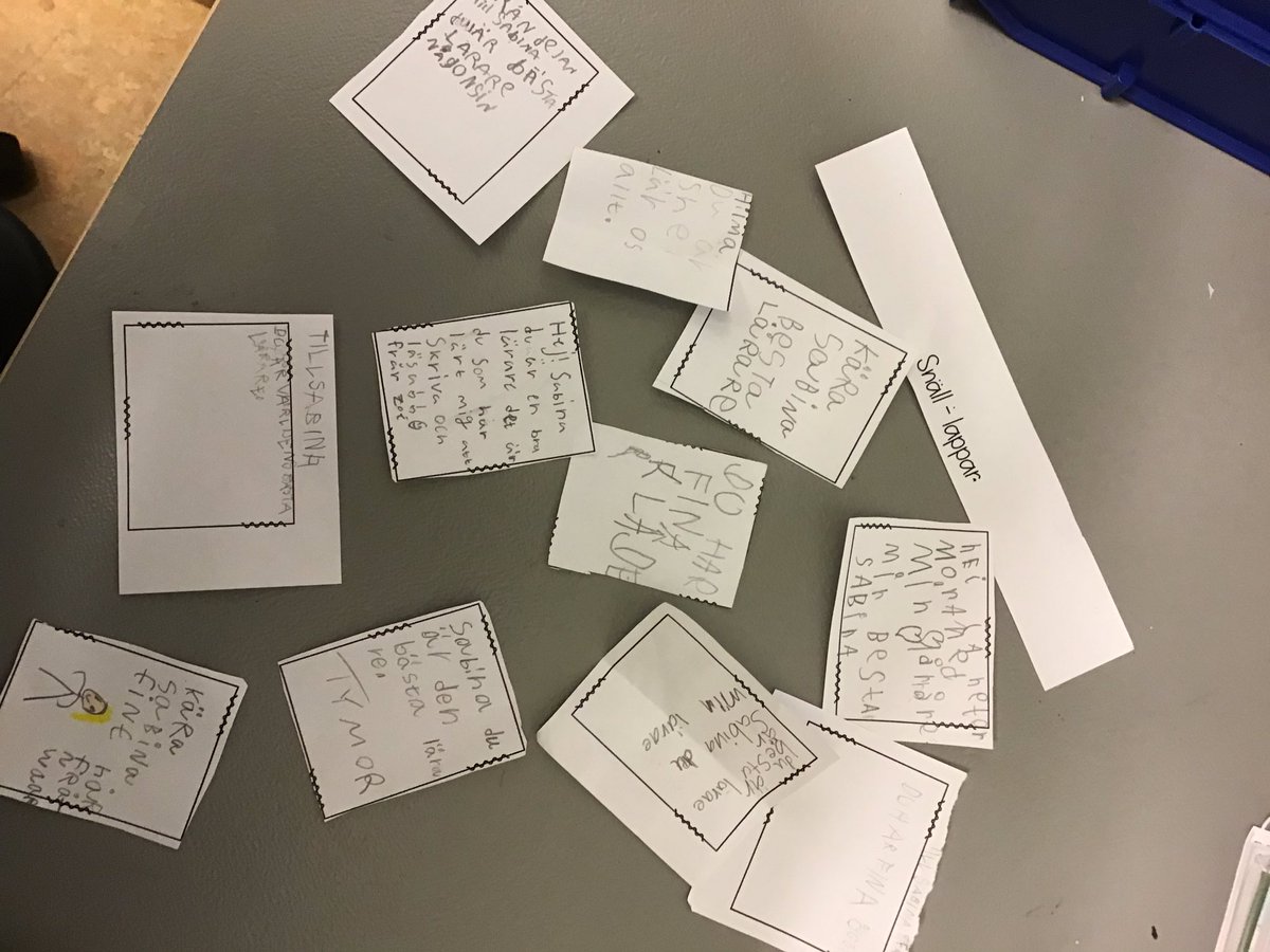 Nisse ville att vi ska förstå hur våra kompisar mår när vi är otrevliga mot de. Det lyckades han, tack Nisse för att du har lärt oss många fina saker hittills. @stenkulaskolan