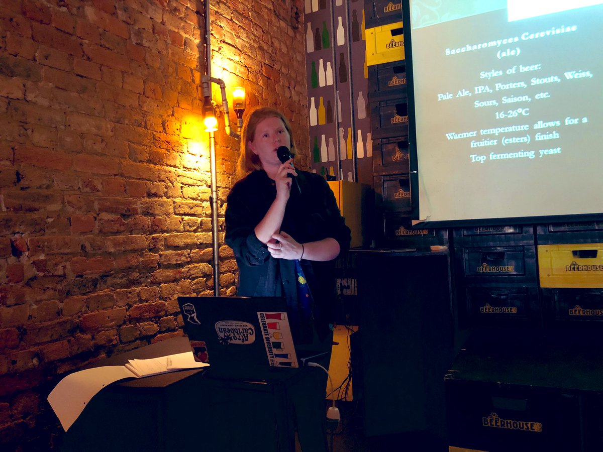 #HalfPint2019 #DYK until two years ago, Rochelle Dunlop was studying law and working as a waitress at Banana Jam Cafe. She shifted to brewing beer and this year has won Beer of the Year and Best Hoppy Beer for her Jungle Paradise IPA at the South African National Beer Awards!