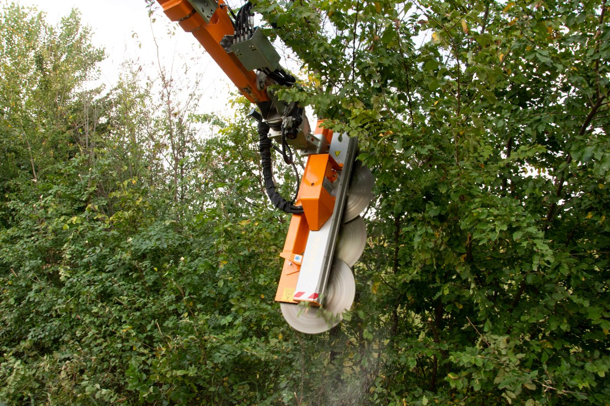Energreenspa's tweet photo. Saw Bar la miglior soluzione per il taglio e la potatura di arbusti, rami e piante sino ad un diametro di 15 cm.
#EnergreenForYourSafety #ILF #SawBar #SelfPropelledMachines #HydrostaticMachines #ProfessionalMachines #MultifunctionalMachines
#NarrowSpaces #OnTheRoad https://t.co/ModZWb8o8W