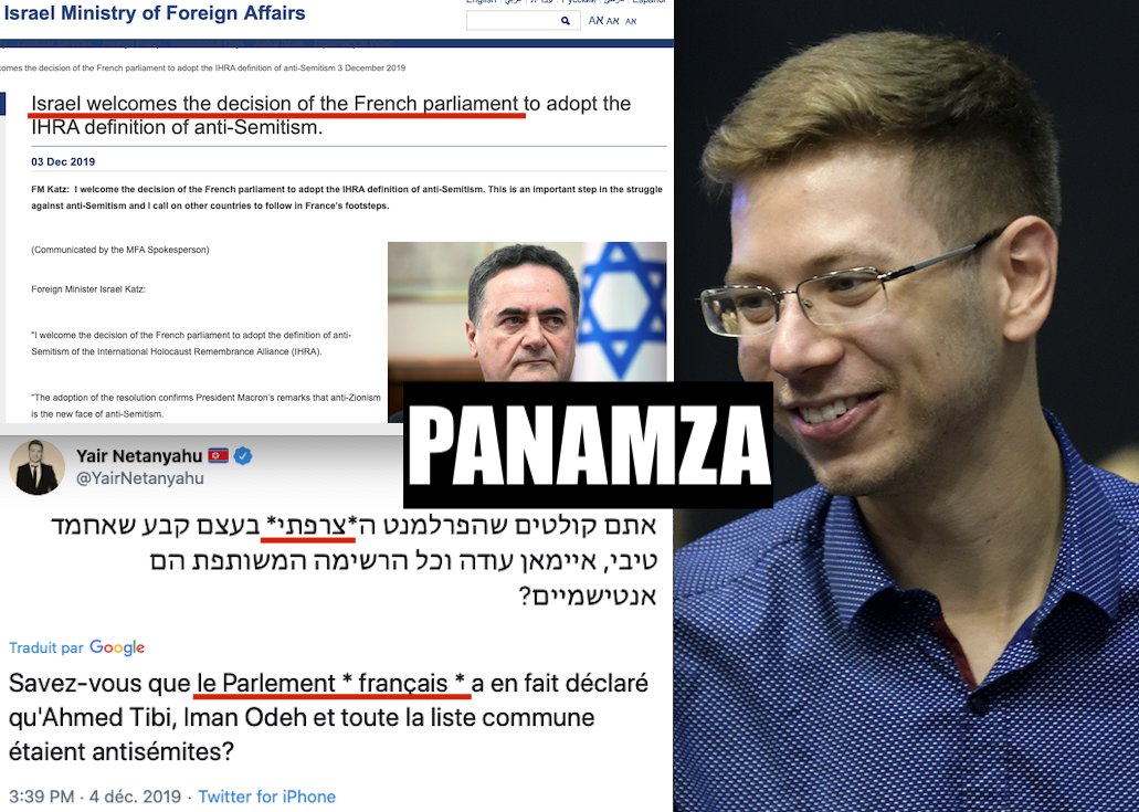 Diaboliser les antisionistes : Israël remercie la France, le fils de Netanyahou rigole