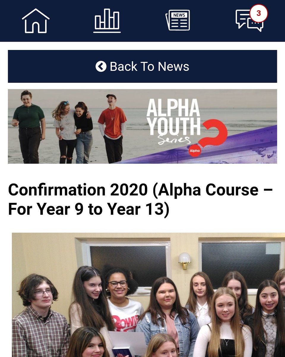 HFYhartlepool's tweet photo. Alpha sign up's are live on the @EMS_Hartlepool parent app. Any questions email me ric@holyfamilyyouth.co.uk or go and see Anne Marie in @EMS_Chaplaincy #journeytoconfirmation #HFYouthAlpha #EMSHartlepool https://t.co/9sQph524MD