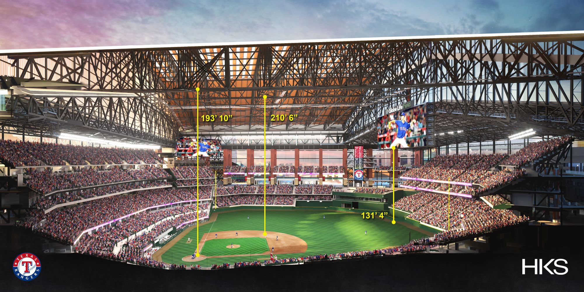 Rangers Unveil Globe Life Field Dimensions, New Uniforms as
