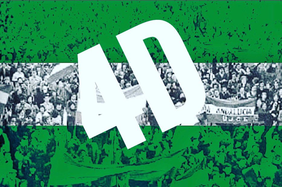 Por Andalucía libre, España y la Humanidad. 4de Diciembre , Yo estuve allí, saltando en la barriga de mi madre. ¡Viva Andalucia!