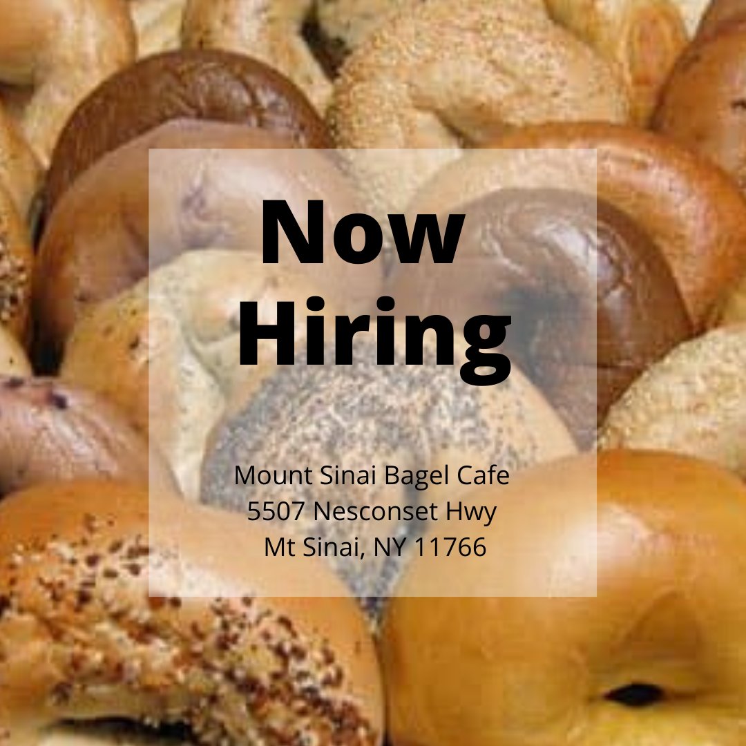 Mount Sinai Bagel Cafe (MtSinaiBagelNY) Twitter