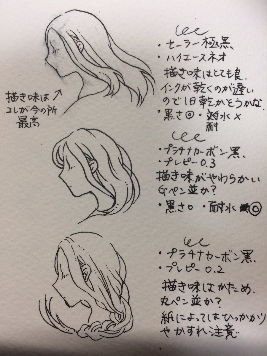 #画材研究 
