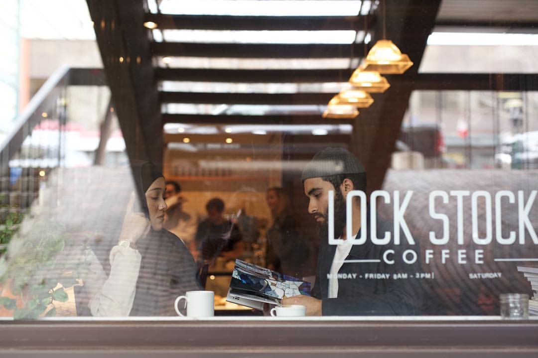 LockStockCoffee's tweet photo. Your daily warm and cozy hang space over the holiday season. #LockStockCoffee #YegCoffee #YegCoffeeShops https://t.co/XDZ975J9lo