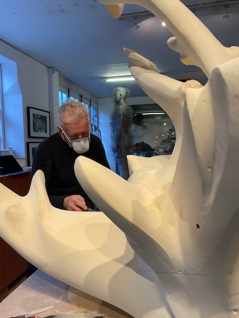 David_Mach's tweet image. Working on the most elaborate forms I've ever made - watch this space...

#davidmach #pins #artiststudio #artinlondon #sculpture #workinprogress