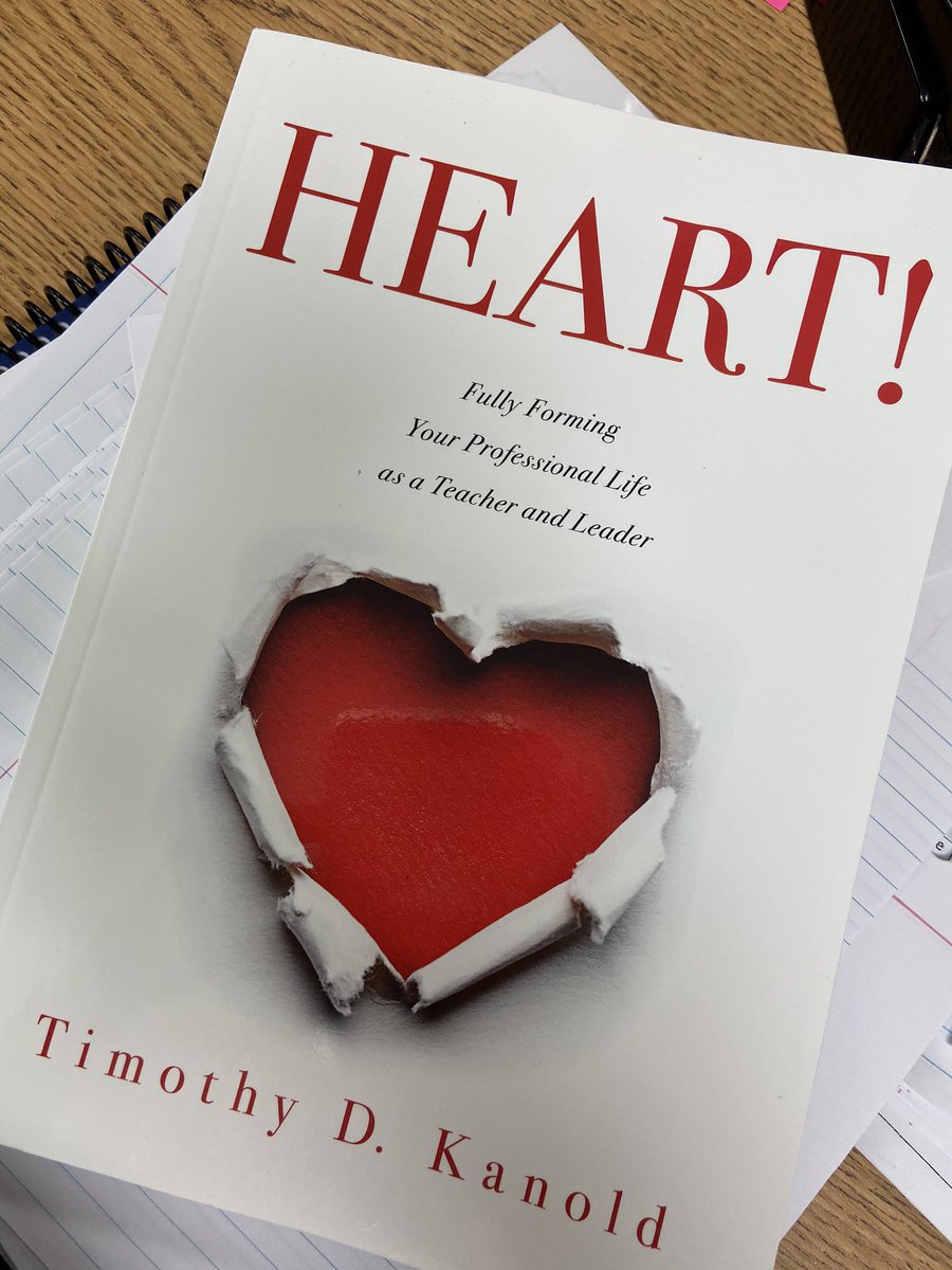 IAMJHENDE's tweet image. #FMSD12Days Day 3: I love the book Heart! by @tkanold. It is so important to remember to teach and lead with our whole heart. There are so many great activities to help reflect and find areas to grow in this book. Total game changer! #booksnap