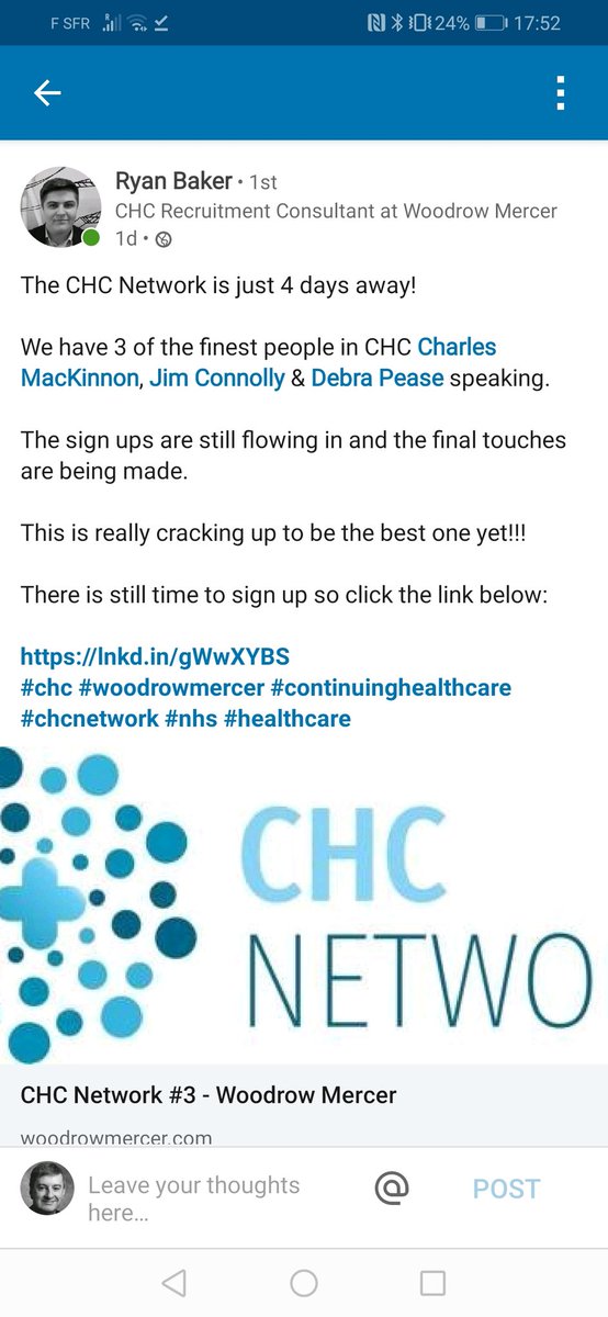 Looking forwards to a Saturday full of all things Digital CHC. Nurses using digital solutions to improve patient and family experience It's called the new "best practice" Thanks also to the leadership of Ryan Baker <a href="/WoodrowMercer/">Woodrow Mercer</a> in developing the CHC forum. @AHSNNetwork