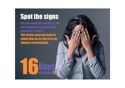 CheltenhamBC's tweet photo. Don’t wait to be told. Warning signs can include becoming isolated from loved ones, being withdrawn or anxious, unexplained marks or injuries.

Visit https://t.co/biQOWJmndj or go to https://t.co/rT6RL5Ewf3 for info on local support

#16daysofAction #OurCommunityAgainstDASV https://t.co/rP4fjmDBJJ