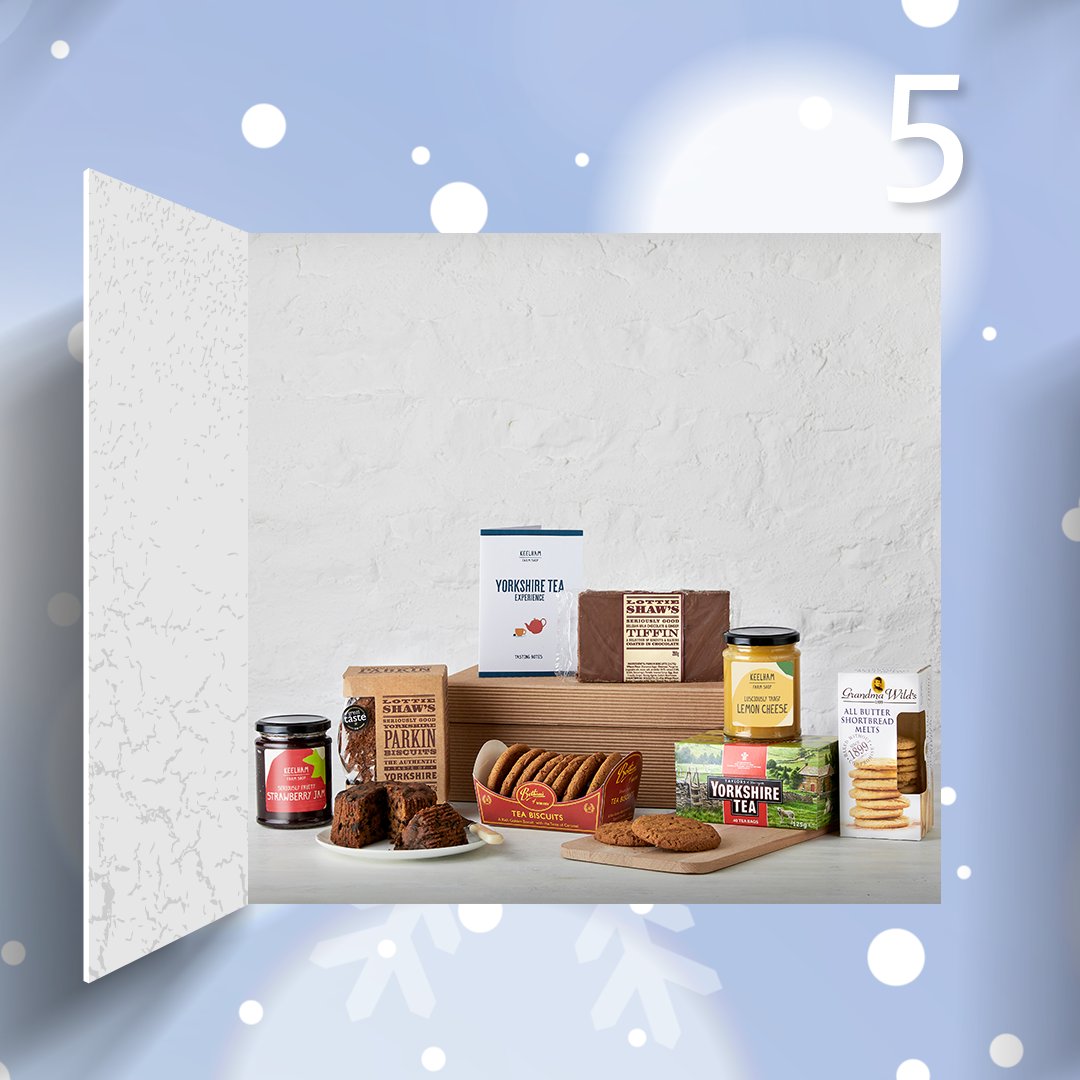 Yorkshire tea hamper GIVEAWAY! For day 5 of our advent calendar, we're giving you the chance to win a Yorkshire Tea Experience hamper from @KeelhamFarm. For your chance to win, retweet this post, follow us and enter using this form: bit.ly/2DMPS8c ☕