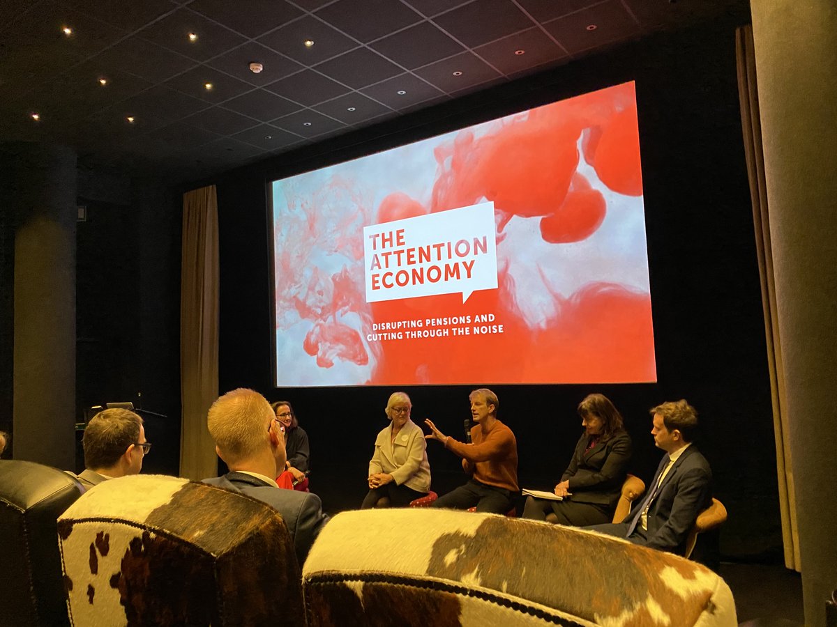 likemindsltd's tweet photo. 🐱What do kittens, the KLF and the Spice girls have to do with pensions? Quite a lot, actually! 
A big thank you to our speakers, panellists and guests at #likemindsuk #attentioneconomy
Patrick Fagan, Claudia Hammond, Meredith Gibson, Oliver Payne &amp; Emma Douglas. Stay tuned... https://t.co/ol1j3cpoN3