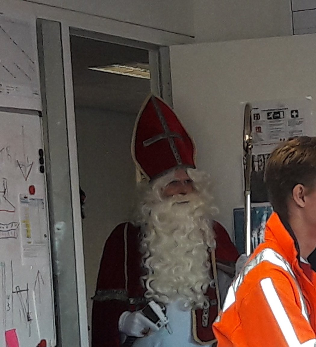 Hoogbezoek op <a href="/NoorderSpoort/">NoorderSpoort</a> Bedankt Sint! (En een goede bakker uitgekozen. 👍)