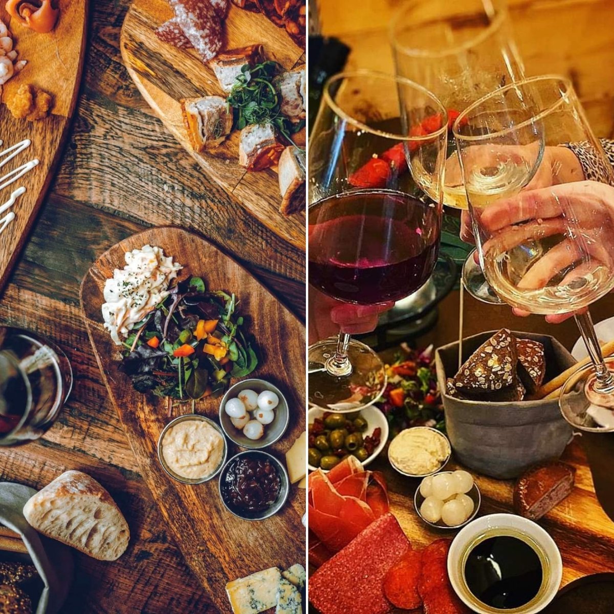 Edwins_Hatfield's tweet photo. Two large glasses of wine and a sharing platter just £20 between 5pm and 7pm on a Monday, Wednesday, Thursday  and Friday!

Perfect way to end your working day. Cheers 🥂

#doncaster #doncasterisgreat #yorkshireis #WednesdayMotivation https://t.co/eUulDYLoU4