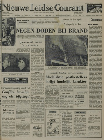 Op 5 december 1970 kwamen negen mensen om het leven door een brand in een pension aan de Paardenstraat in #Amsterdam.