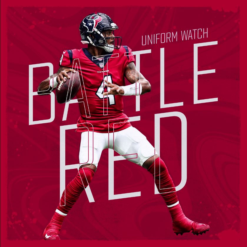 Houston Texans on X: '‼️ BATTLE RED ‼️ #DENvsHOU