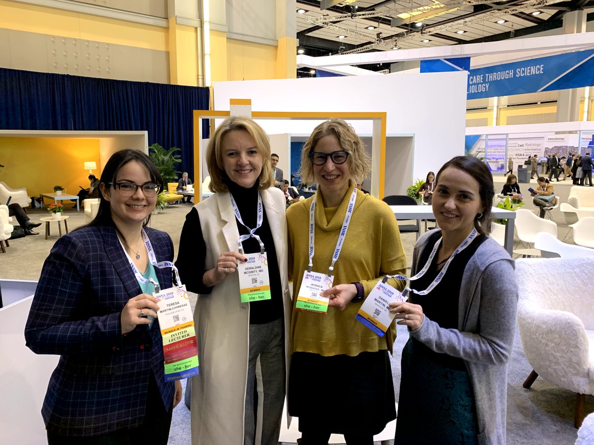 RSNA's tweet photo. Such an outstanding diversity and inclusion discussion today. Thanks to @MaryMahoneyMD @brainbanker @pj_rochon @DaniaDaye @DrGMcGinty for each of your perspectives. #WeAreRadiology #RSNA19 https://t.co/0BoITQzEvQ