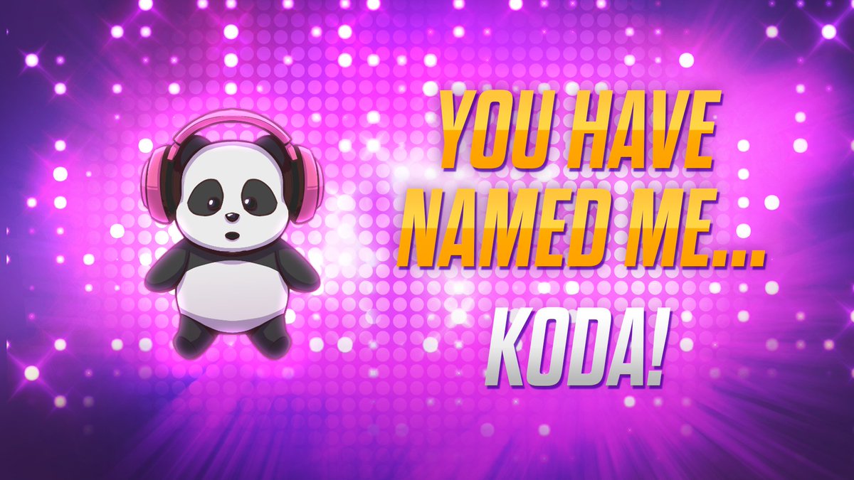 We asked and you decided! 

Say hello to Neko and Koda! 🐱🐼