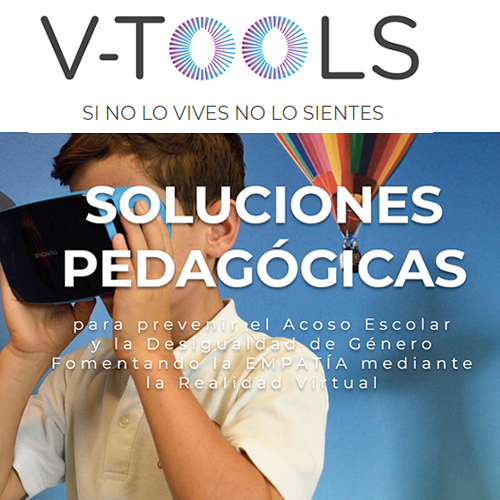 RECURSO | <a href="/VTOOLS1/">Vtools</a> Experiencias de Realidad Virtual para trabajar la empatía y prevenir el acoso escolar. Para primaria y ESO, así como en entornos digitales y en relación a la igualdad de género. Desde todos los puntos de vista o roles implicados. 

pdabullying.com/es/resource/v-…