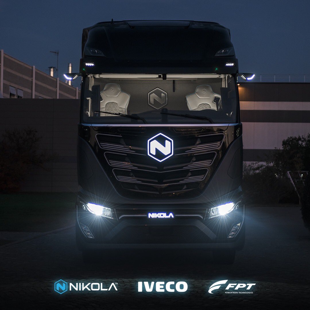 iveco_zfas's tweet photo. ⚡️Descubre NIKOLA TRE: El primer vehículo con batería eléctrica (BEV) construido sobre los huesos del IVECO S-WAY.⚡️
#IVECO #NIKOLA #zeroemission #electricbattery #fuelcell #UnlocktheNextLevel #TrucktotheFuture #NIKOLATRE #ZFAS #Barcelona https://t.co/jRlWSQwr7x