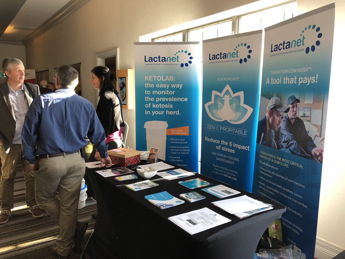 Come see us at the Dairy Farmers of New Brunswick AGM today at the <a href="/Lactanet_Canada/">Lactanet</a> booth!