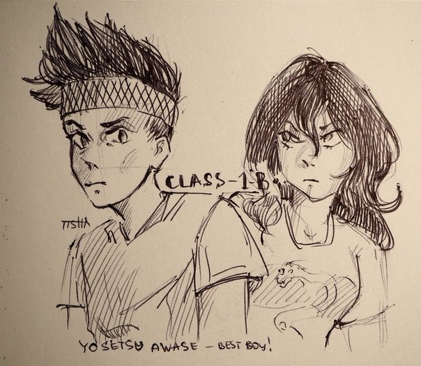 swamp_of_tisha's tweet image. #b_class #bnha