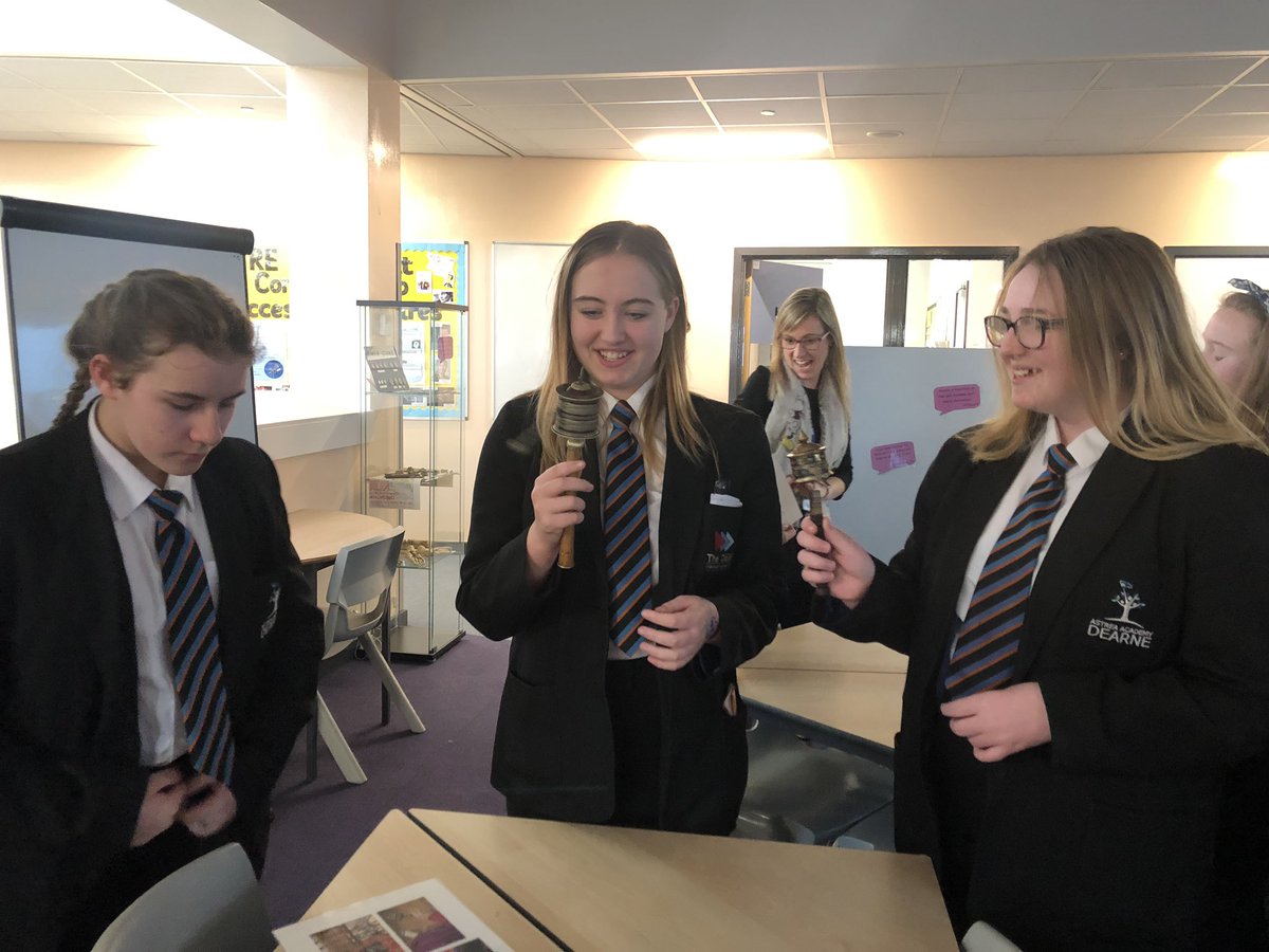 RachelPollard's tweet photo. Fantastic afternoon for Yr 9 RE students meeting Buddhists from Sheffield Buddhist Centre. Students asked lots of thoughtful questions and participated brilliantly in a stilling exercise. #teamdearne https://t.co/zNzX0Hxdns