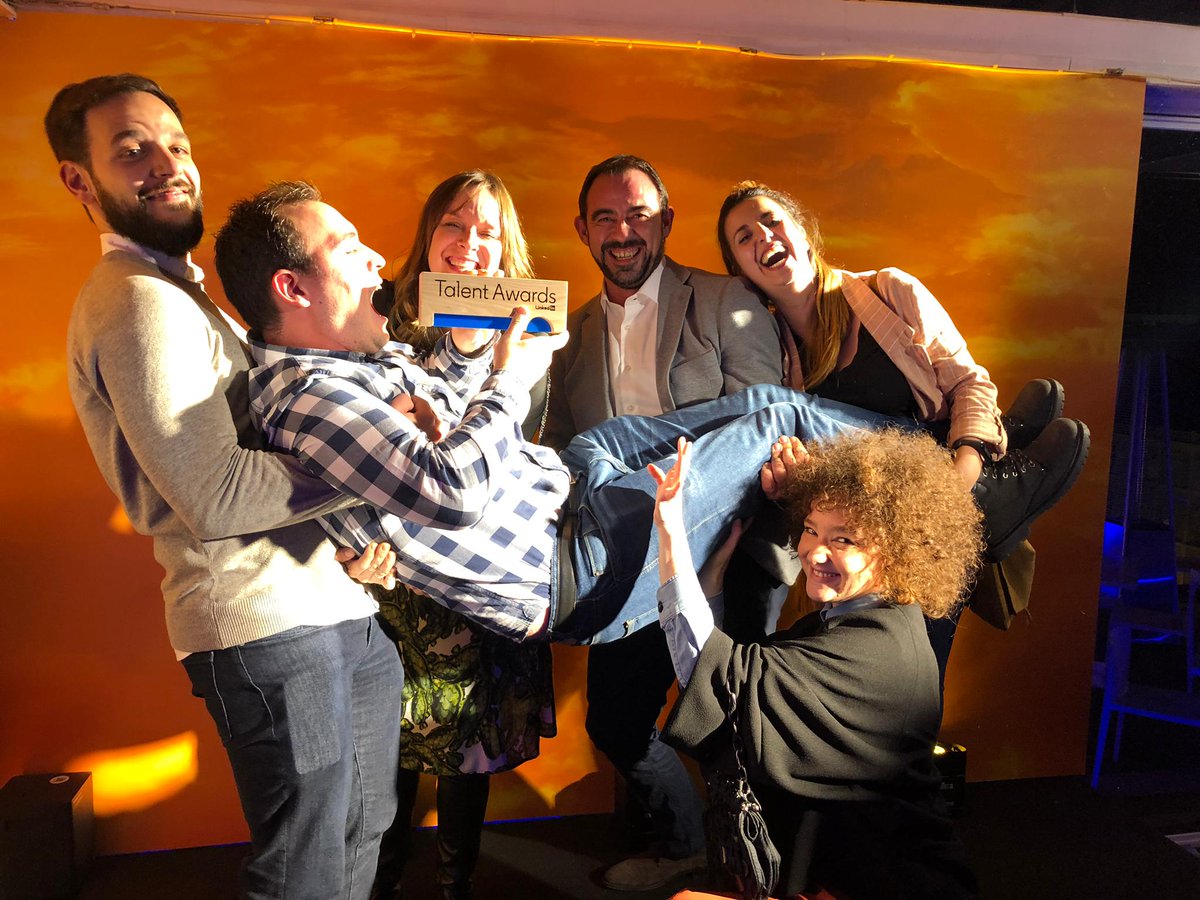 AndresOrtega's tweet photo. We are the Best talent acquisition team in the #talentawards by @LinkedInES 2019
A recognition to ALL @ING_es colleagues!!! #peopleinprogress https://t.co/R1jmYbzLWI