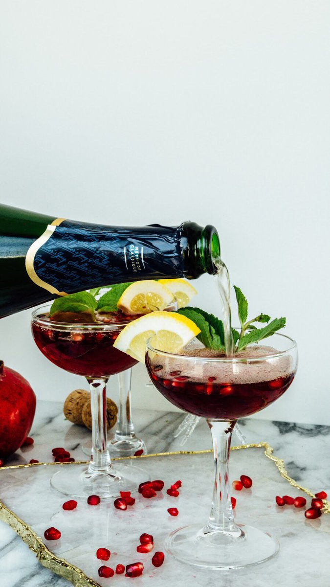 It’s the most wonderful time of the year! And to celebrate, we’ve created this festive cocktail recipe featuring our crisp Brut and delicious pomegranate. ❤️🍾 You can try it at select <a href="/saveonfoods/">Save-On-Foods</a> stores on December 21st, 12 - 6pm!