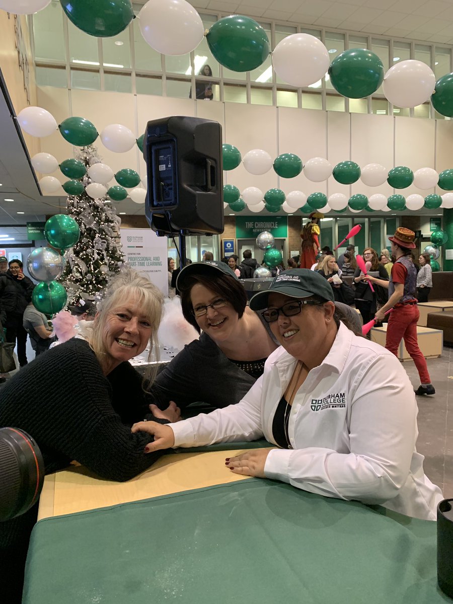 durhamcollege's tweet photo. Jugglers, cotton candy, cartoonists, oh my! We’re having a blast celebrating #DCProDev. https://t.co/oq7ltzGWaX