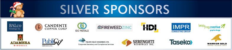 WarnChris's tweet photo. Silver Sponsors, #miningfortoys couldn't do it without you. See you on Dec 11th! @ADZ_Adamera, Balco Consulting, Candente Copper, @FireweedZinc, Go Metals, @HDI_Mining, Pacific Blue Holdings Ltd., Publico, @SIResources, @TasekoMines, @WarriorGoldInc | Benefiting @LMCBureau https://t.co/hI9OwYImLM