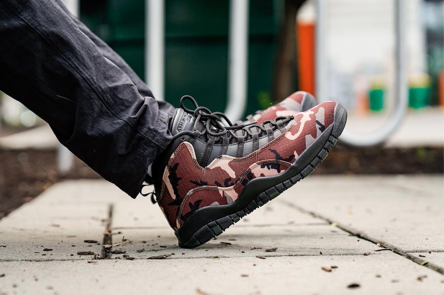 air jordan 10 retro woodland camo