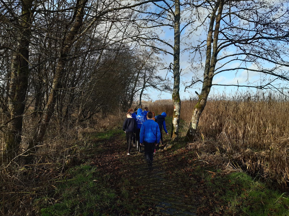 It was a great day for a #biodiversity walk with the senior class St Michael's School Castletown Geoghegan and  Ecologist Alan Lauder, thanks to funding from NBAP @DeptAHG <a href="/westmeathcoco/">Westmeath County Council</a>