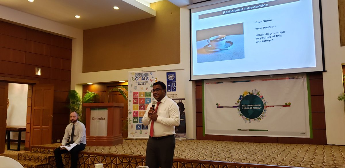 MoEnvmv's tweet image. The 3 day workshop on systemic design as a means to address waste management and circular economy, organized by @UNDPMaldives &amp;amp; GovMv in partnership with Alberta Energy, Canada ended today. The closing remarks was given by Deputy Minister Khadheeja Naseem &amp;amp; PS Ajwad Musthafa.