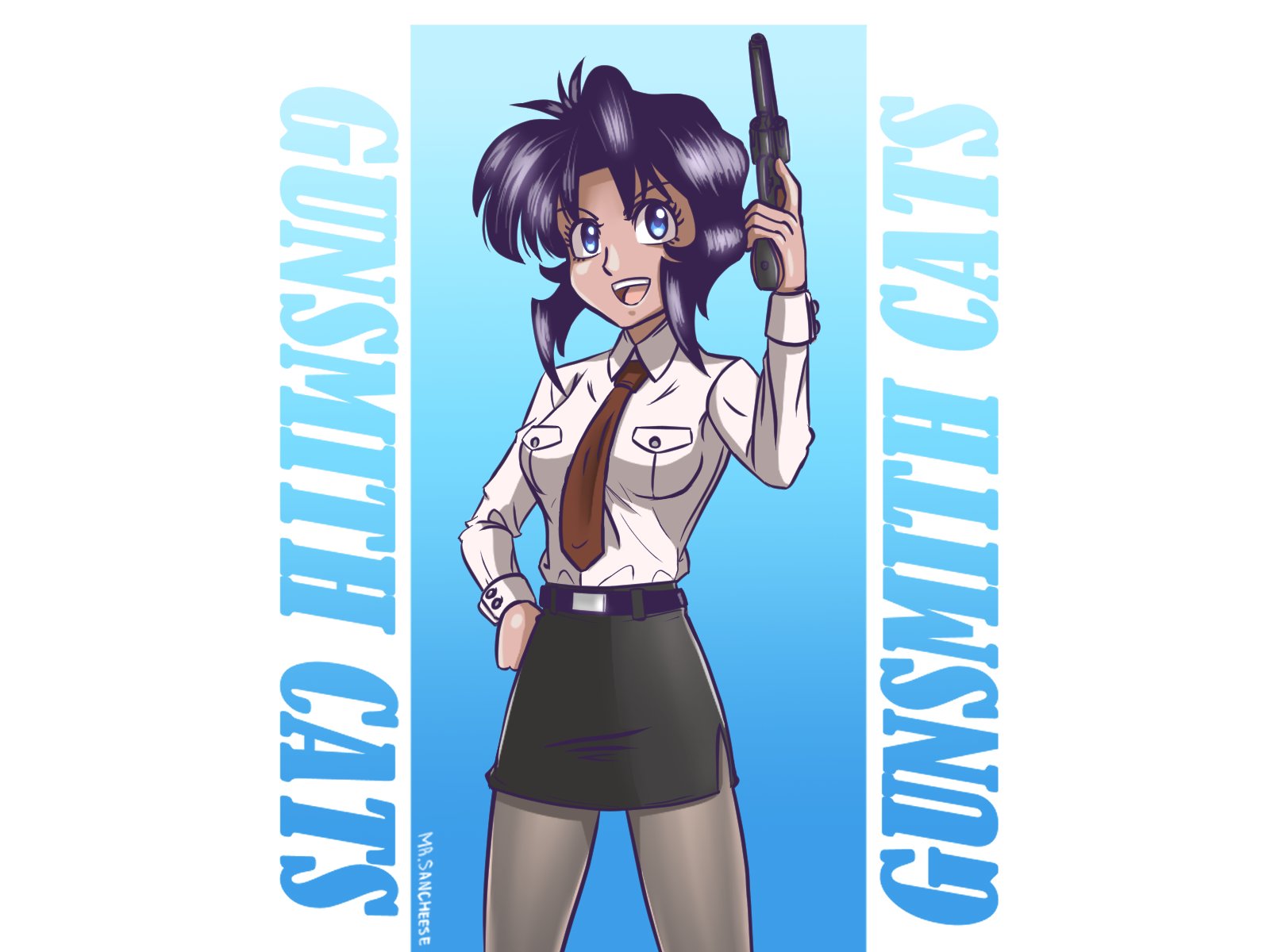 Mrsancheese Ar Twitter Rally Vincent Recently Watched Gunsmith Cats With The Lady And Loved It Animeigo Thanks For The Bluray Release Rallyvincent Gunsmithcats Kenichisonoda Anime Fanart Manga T Co H1pu4wi3df Twitter