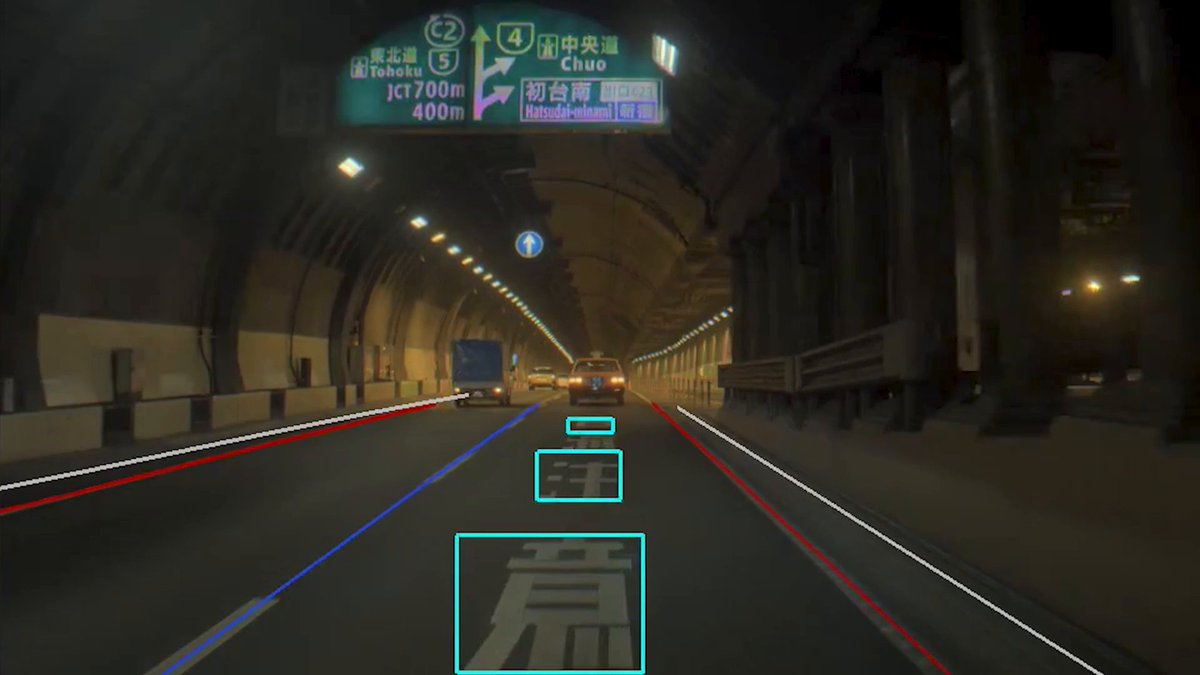 See how our MapNet DNN goes beyond lane detection to read the writing on the road: https://nvda.ws/2OQn311 #DRIVELabs