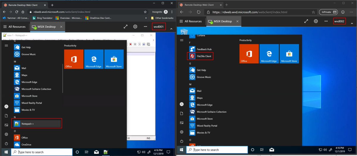 MarcelMeurer's tweet image. #MSIX App Attach for #WVD - allows IT Pro's to use a few golden images an attach their apps.
I'm happy to share a single PowerShell script which handles to whole staging and registration stuff.
Ver practical: Assign apps by host pools and user groups
blog.itprocloud.de/Automatic-MSIX…