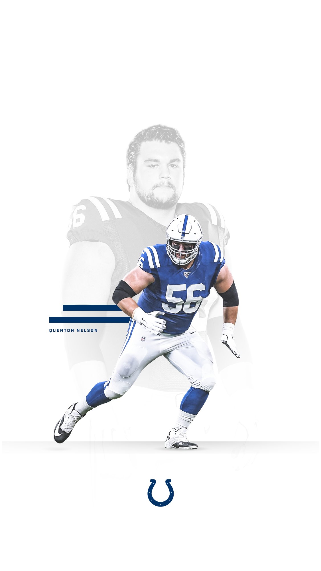 Quenton nelson store pro bowl jersey
