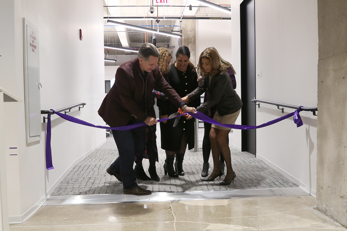 8451 Chicago ribbon cutting