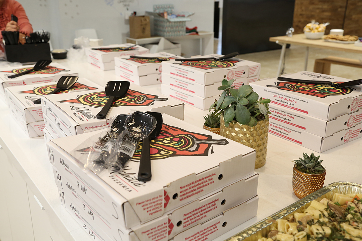 8451 Chicago office opening event items