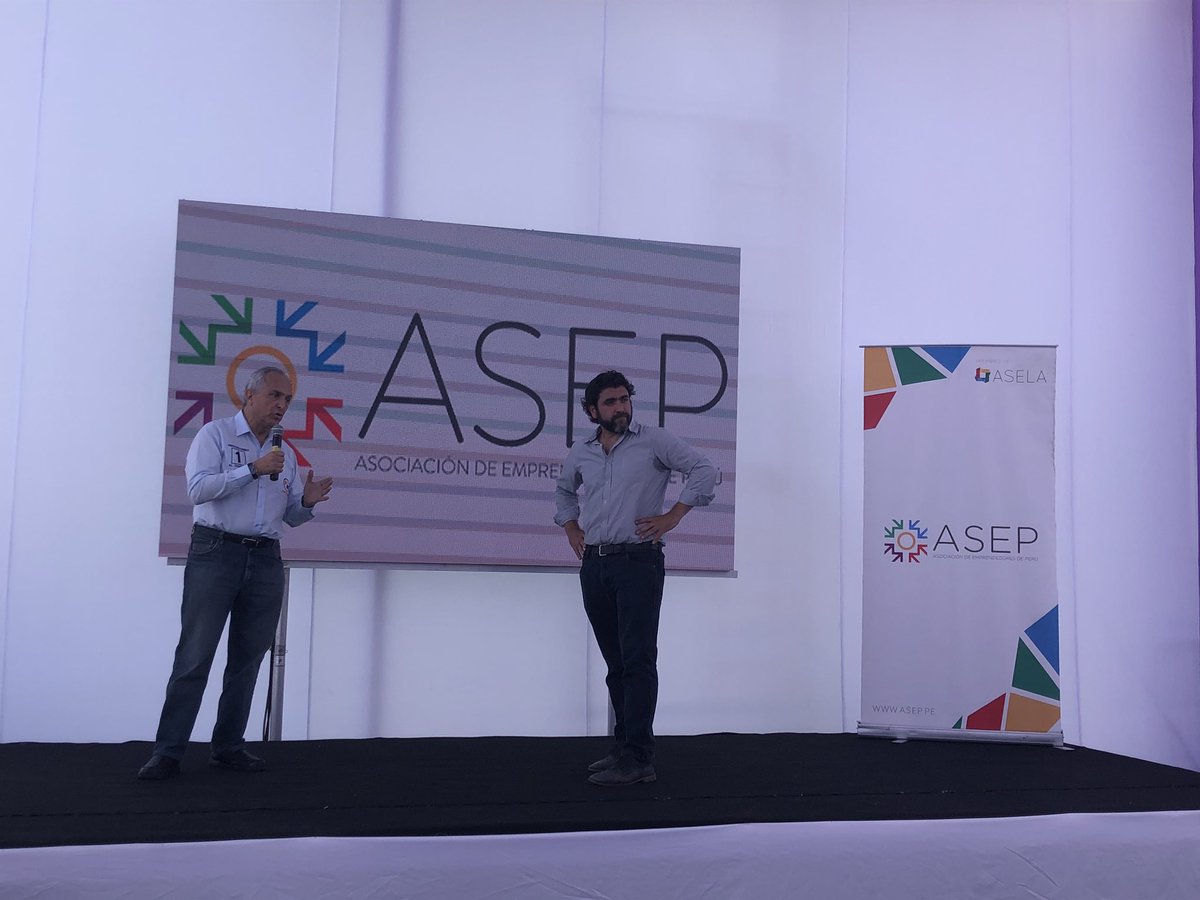“Somos los emprendedores los que vamos a forjar el futuro del Perú” #CumbreASEP 

☑️ Ingreso libre 
📍Parque de la Exposición