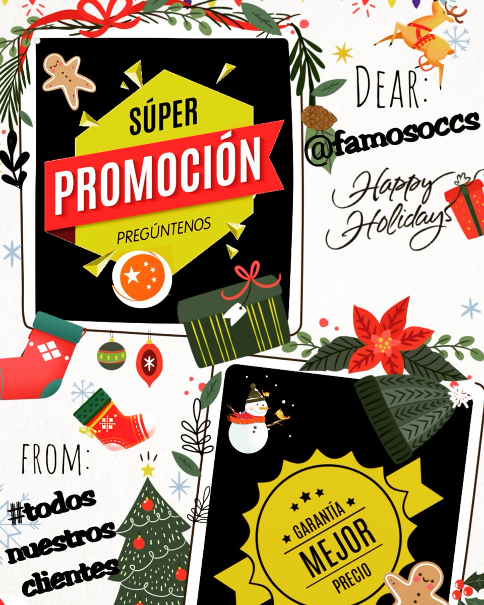famosoccs's tweet photo. Se vienen Promociones, para todos Nuestros Clientes.
Son Tres (3) las Promociones para ustedes, dónde pueden ser los Ganadores de Fabulosos Premios.
Pendientes, para participar.
#promociones #descuentos #concursos #fabulosospremios #premios #pendientes #participa #boleitacenter https://t.co/oKtMbhBoBk