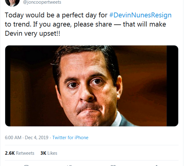 Rsyv8071's tweet photo. @joncoopertweets #Yup.
Also let's add it to the #TrumpLibrary @realDonaldTrump @POTUS @WhiteHouse #LetHistoryRemember @GOP
#DevinNunesResign #DevinNunesResign #DevinNunesResign #DevinNunesResign #DevinNunesResign #DevinNunesResign
#TrumpLibrary
#DevinNunesResign #DevinNunesResign
#TrumpLibrary https://t.co/yQzTc0e7ML