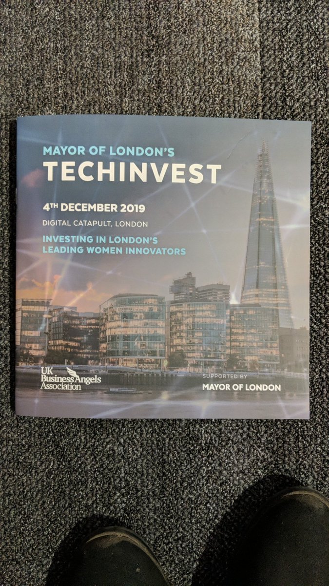 Beyond excited and thrilled to have been selected for today's <a href="/MayorofLondon/">Mayor of London, Sadiq Khan</a> #TechInvest