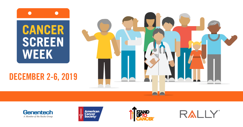 HowWeRally's tweet image. Join us for #CancerScreenWeek and find out how cancer screening increases the chances of detecting certain cancers early. Learn more at CancerScreenWeek.org.