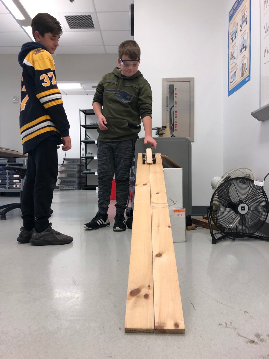 GalvinSTEM's tweet photo. 7th Graders are putting the final touches are their Co2 Dragsters! https://t.co/Twy3w22kw5