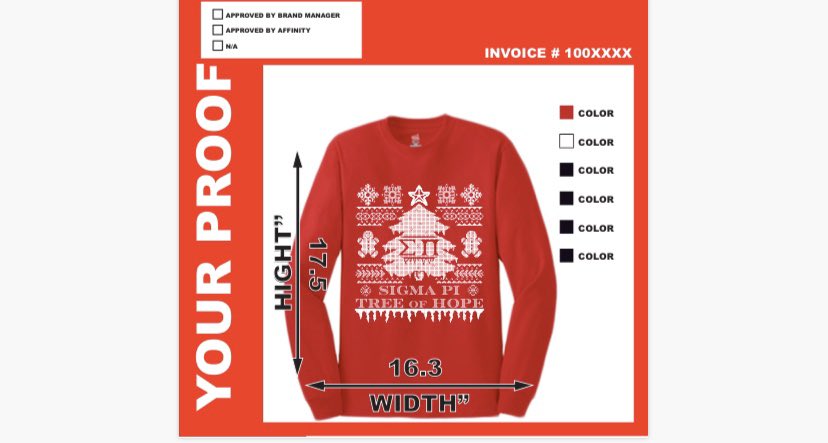 ALSO, we are selling these PR shirts for $20. 

Contact <a href="/bobby_brownie_/">buster</a> before Thursday night if you want to purchase one of these bad boys🎄

25% of each sale goes towards our fund for tree of hope!