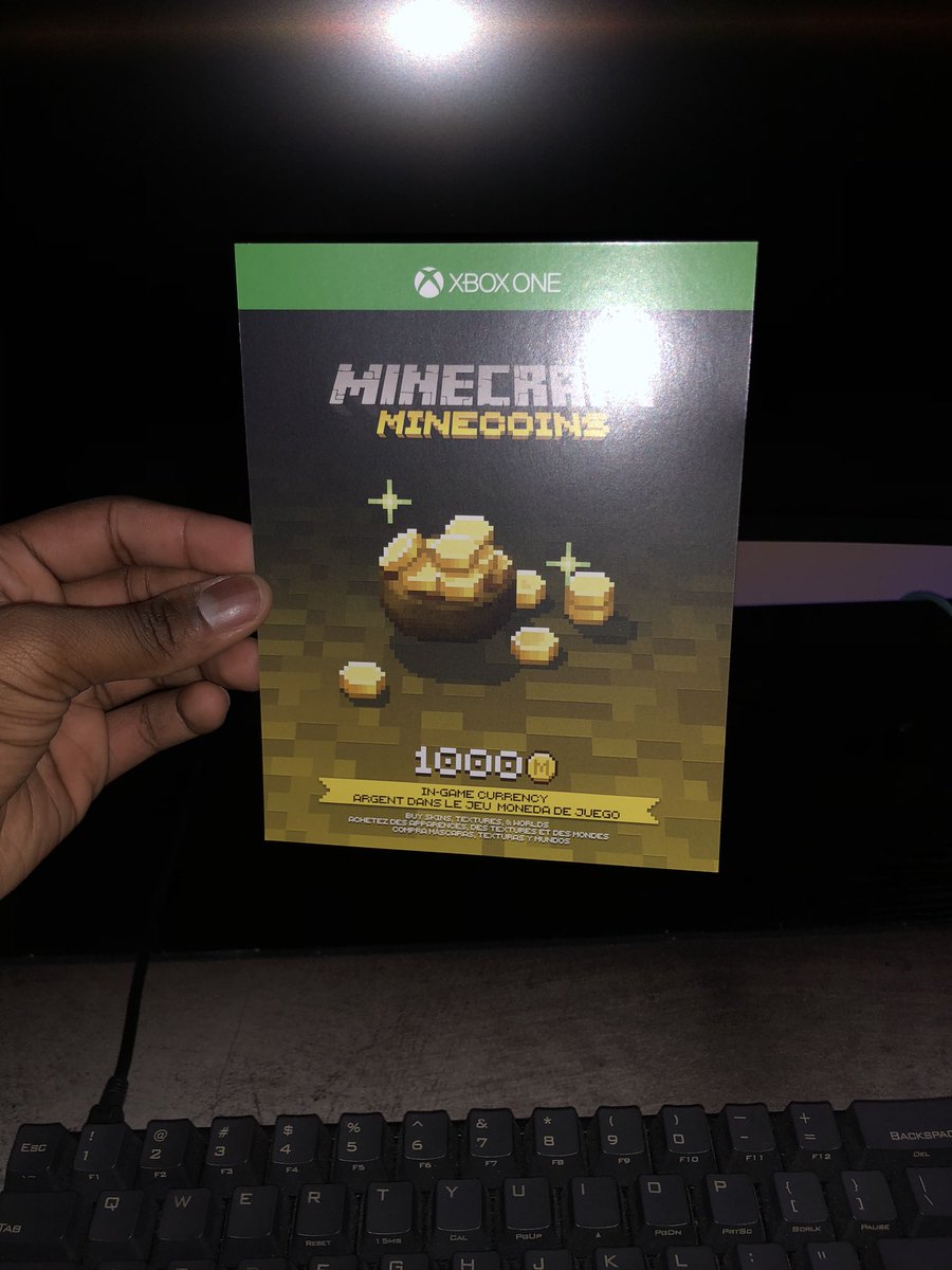 PatarHD's tweet image. Giving away 1000 minecoins!

1) Follow me! @TheRealPatarHD 
2) Retweet &amp;amp; Like the Tweet!
3) Tag a Friend!

Ending in 24 Hours, Good Luck! 🍀