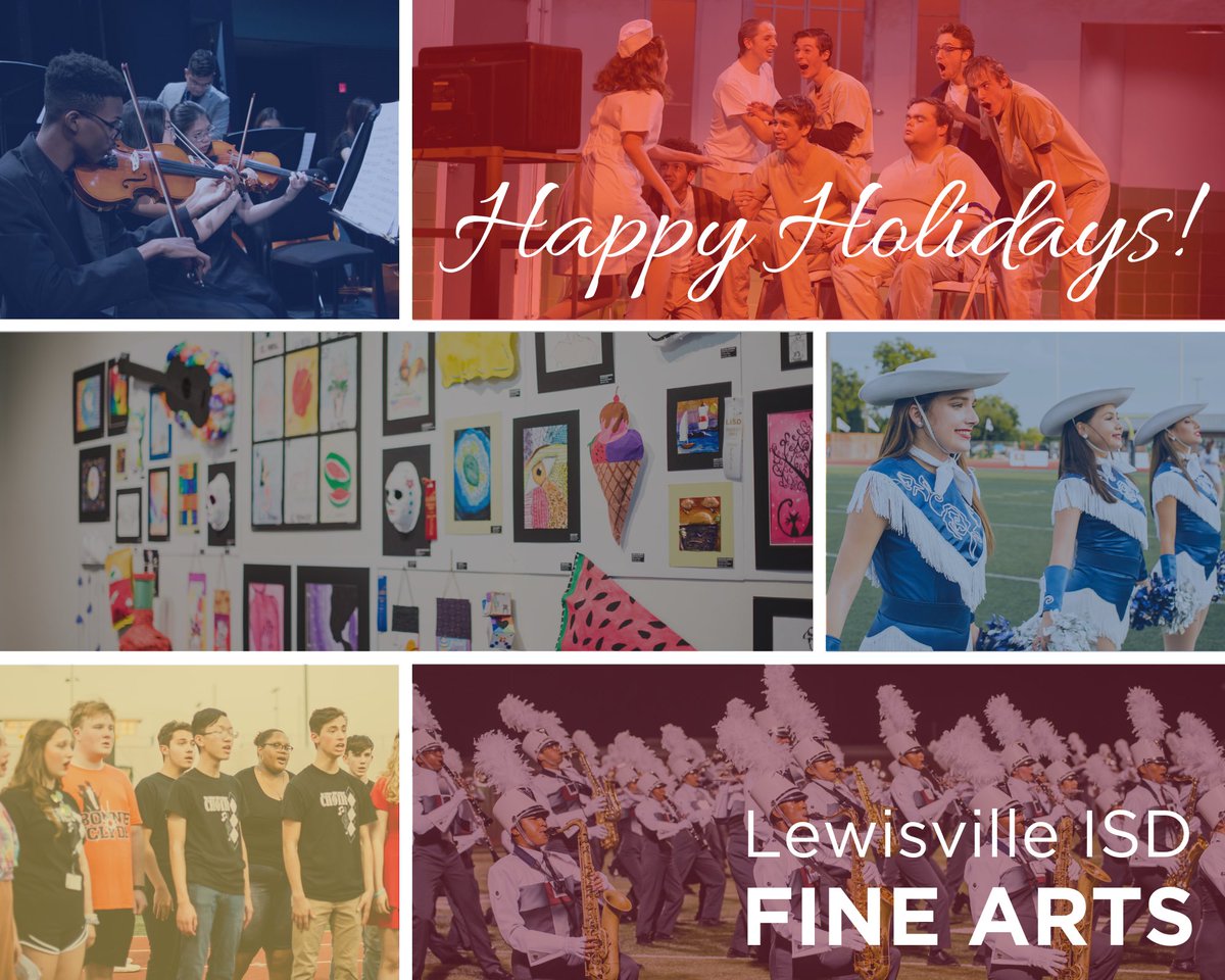 Lewisville ISD Fine Arts (@fineartslisd) on Twitter photo Happy Holidays! Happy Holidays!