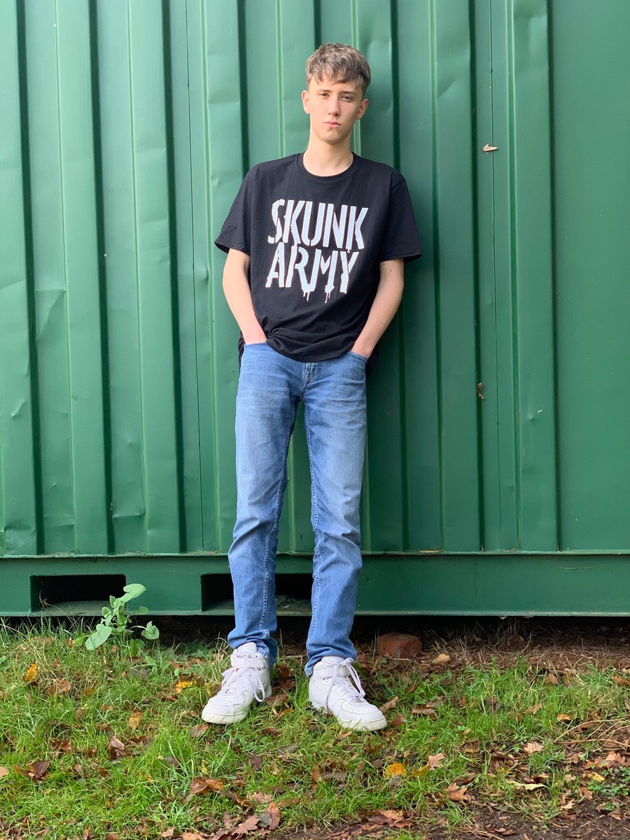 SkunkAnansie's tweet photo. NEW T-SHIRT DESIGN is live now on the Skunk Anansie Store! We want to see you wearing them so take a photo of yourself in it, tag us, use #skunkarmy in the caption and we’ll retweet a few of our favourites... so use your imagination 😉🤘🏾 

Visit https://t.co/7u6vBdehZf for yours https://t.co/kJai0USH8e